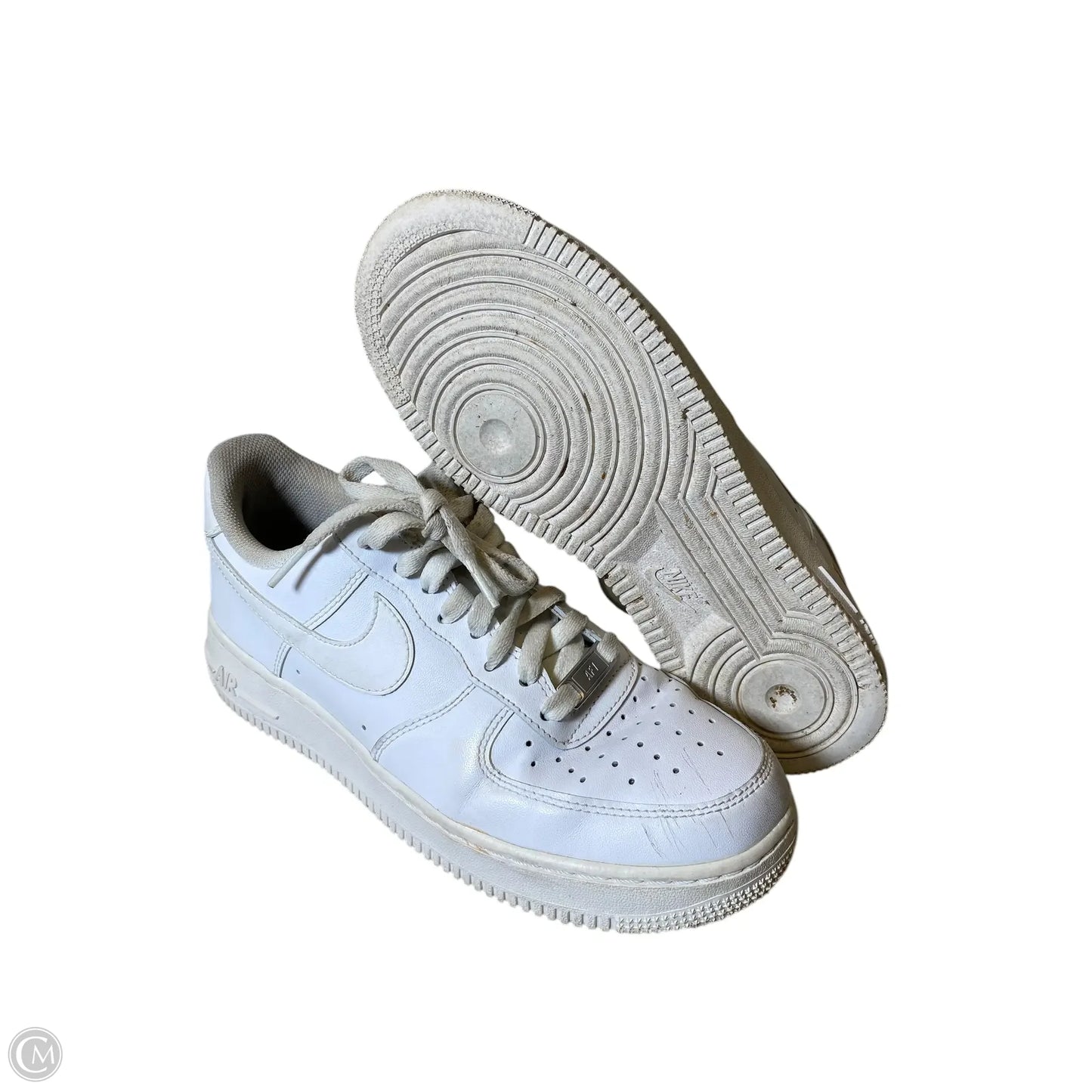 Shoes Athletic By Nike In White, Size: 8.5