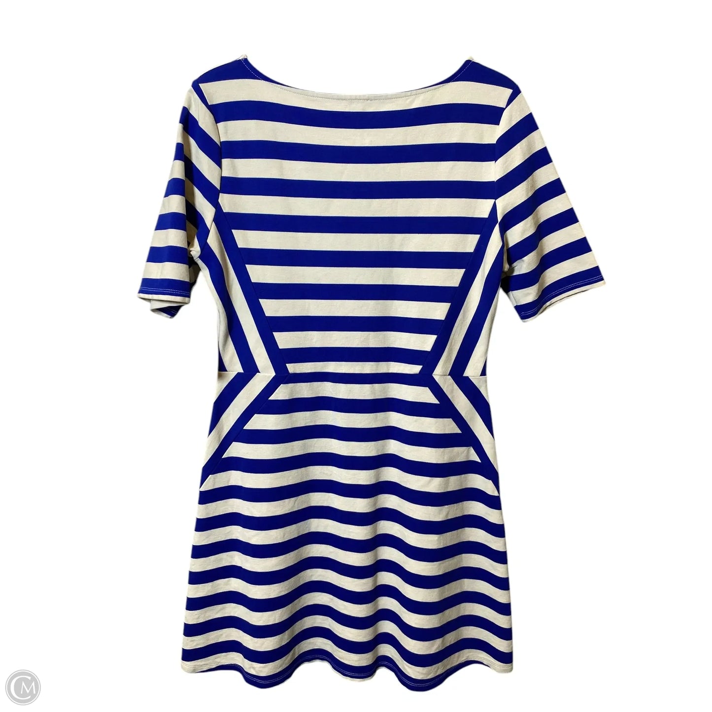 Dress Casual Short By Cremieux In Striped Pattern, Size: L