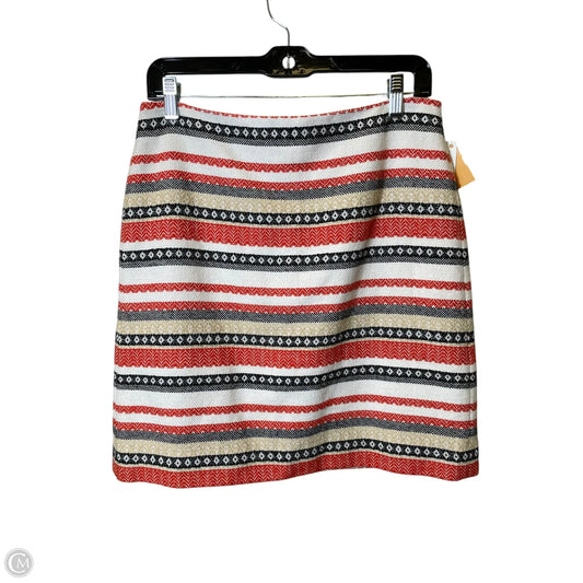 Skirt Mini & Short By Loft In Multi-colored, Size: 6