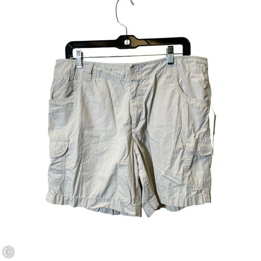 Shorts By Caribbean Joe In Tan, Size: 14