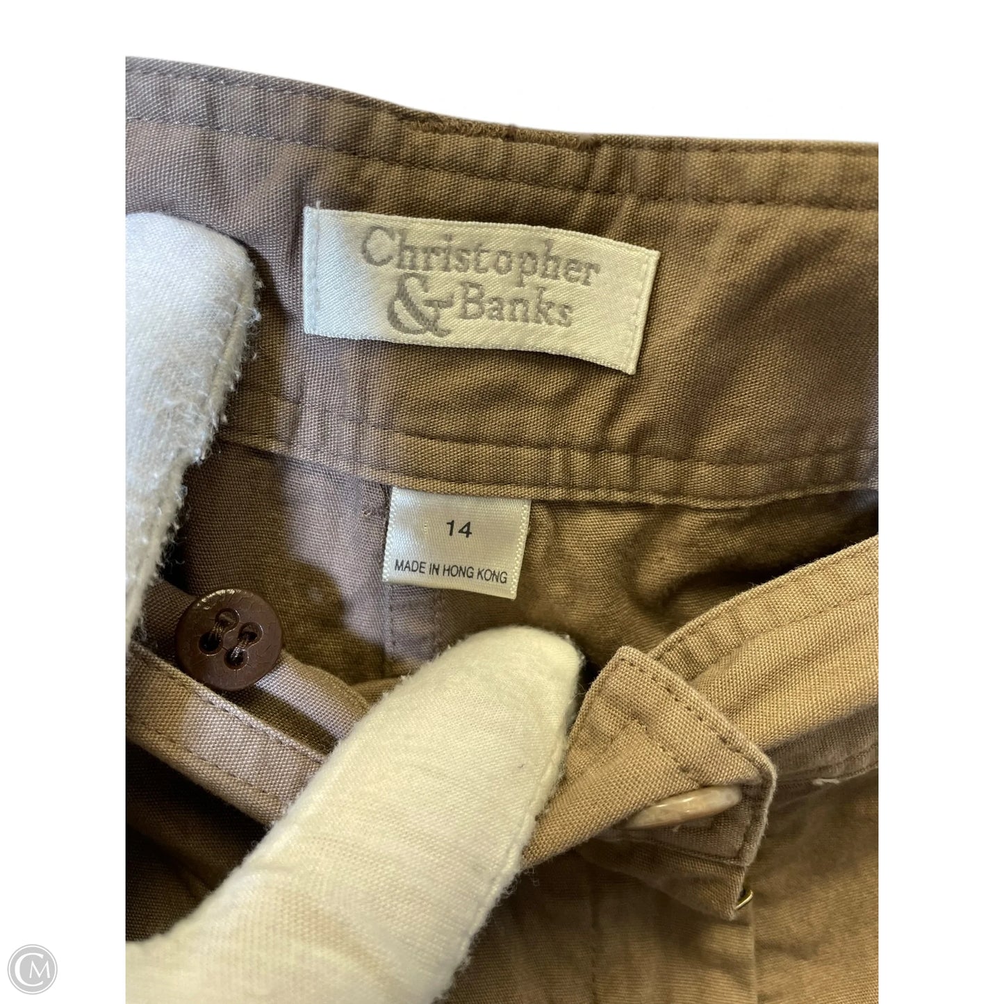 Shorts By Christopher And Banks In Brown, Size: 14