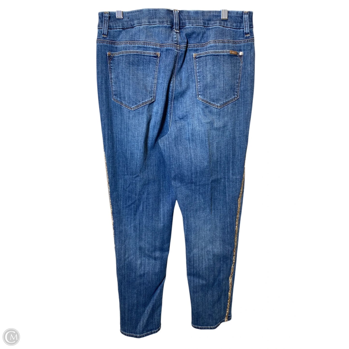 Jeans Skinny By Chicos In Blue, Size: L