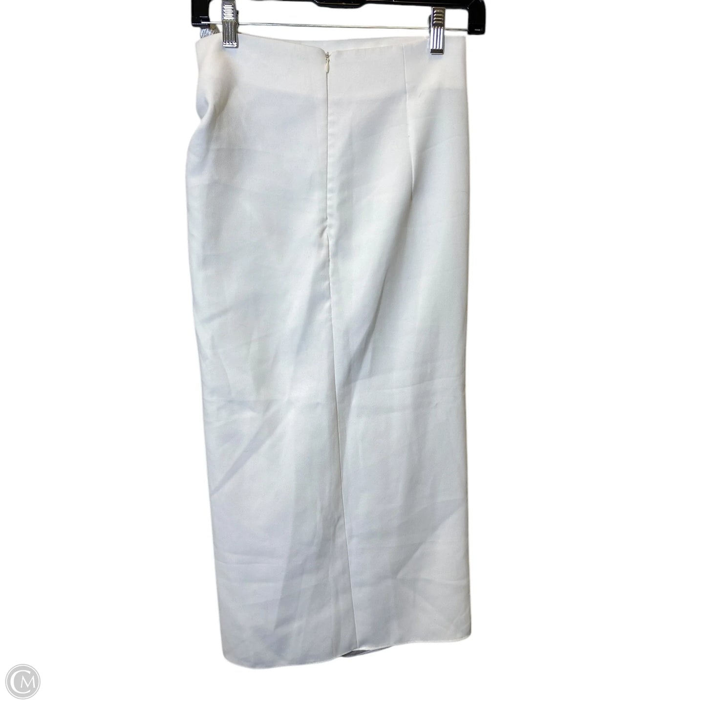 Skirt Midi By Zara In White, Size: S