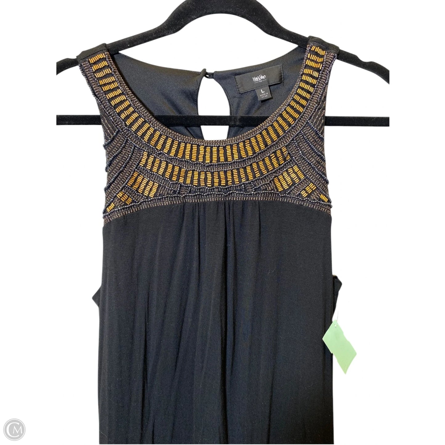 Dress Casual Short By Massini In Black, Size: L