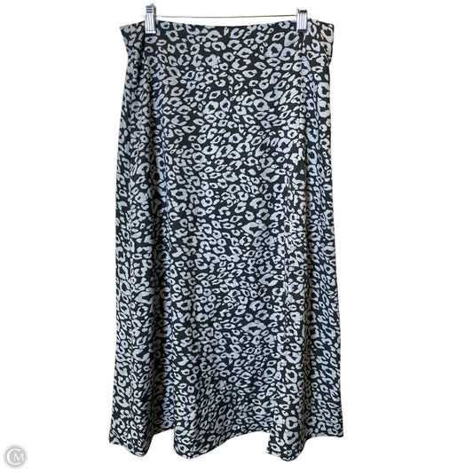 Skirt Midi By Shein In Animal Print, Size: M