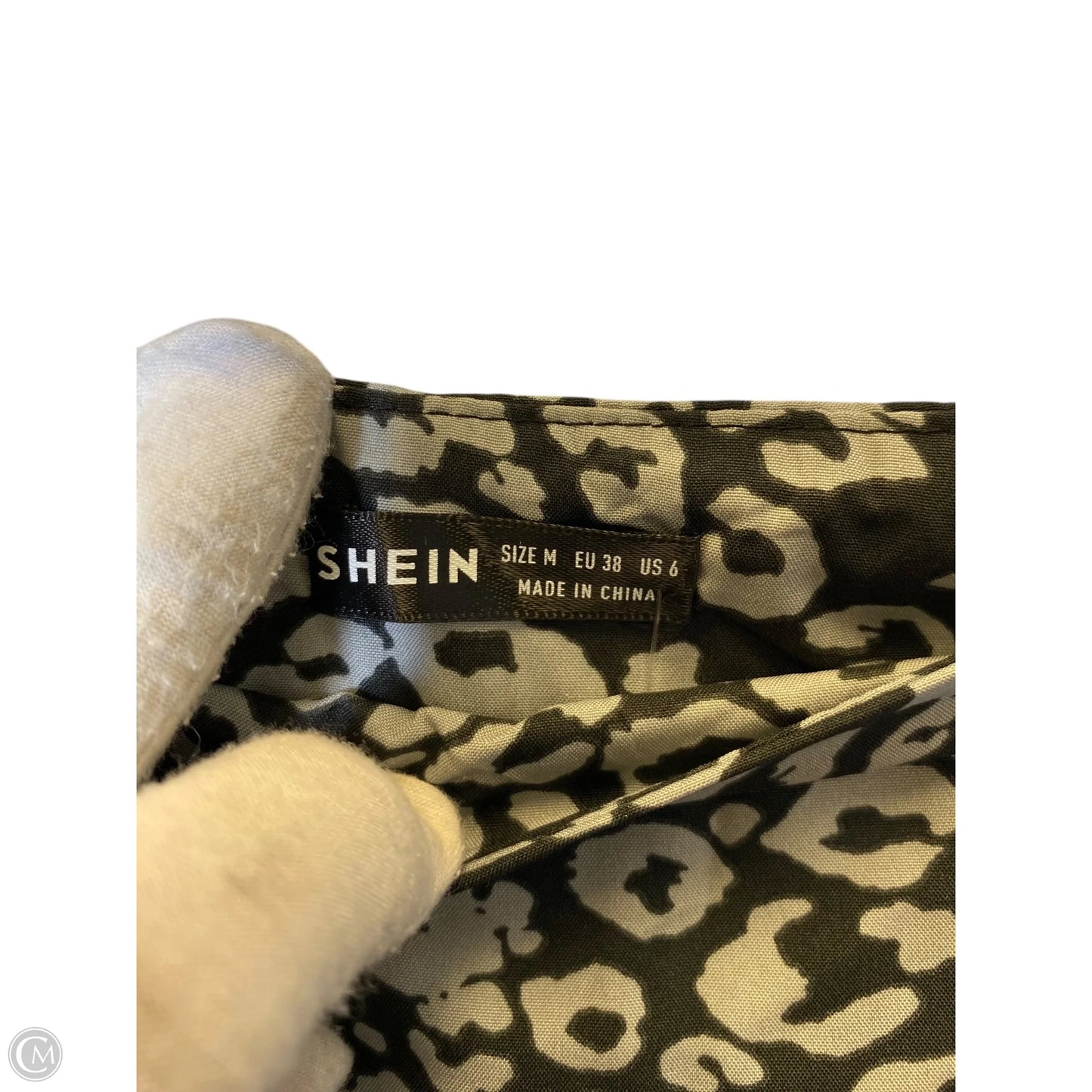 Skirt Midi By Shein In Animal Print, Size: M