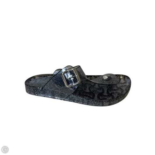 Sandals Flats By Capelli In Silver, Size: 7
