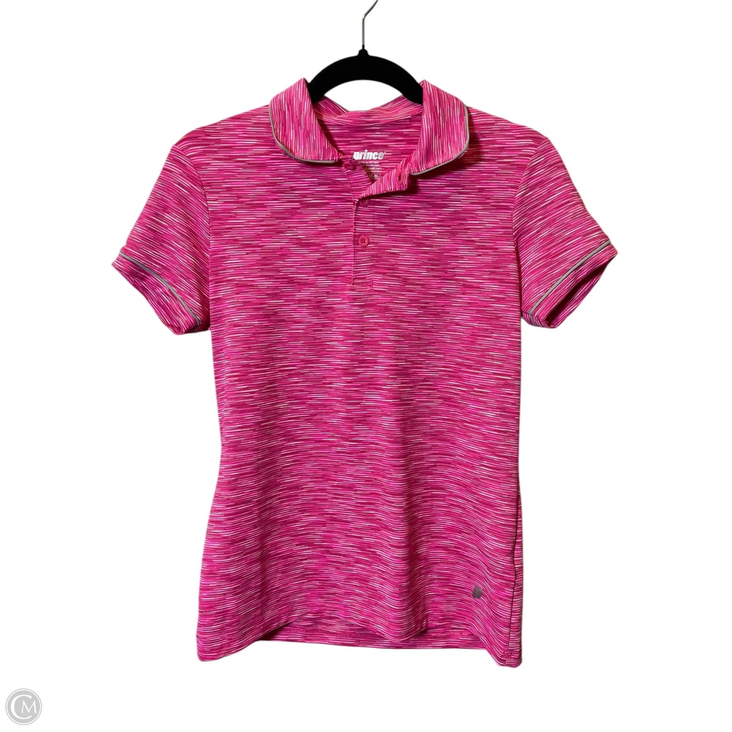 Athletic Top Short Sleeve By Clothes Mentor In Pink, Size: M