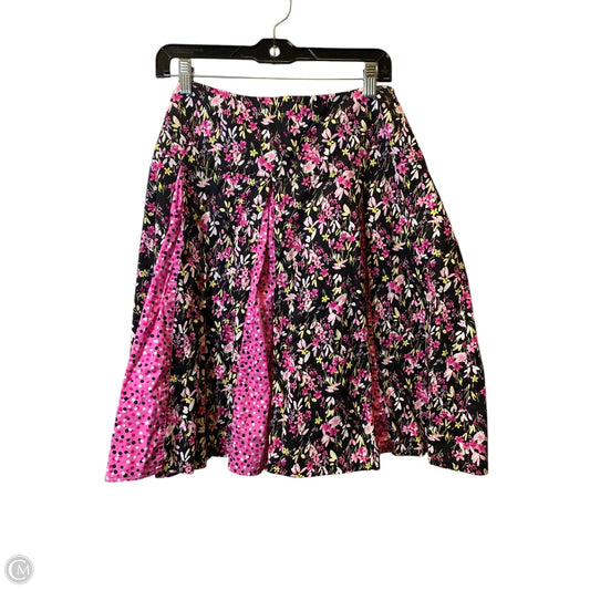 Skirt Mini & Short By Notations In Floral Print, Size: 20