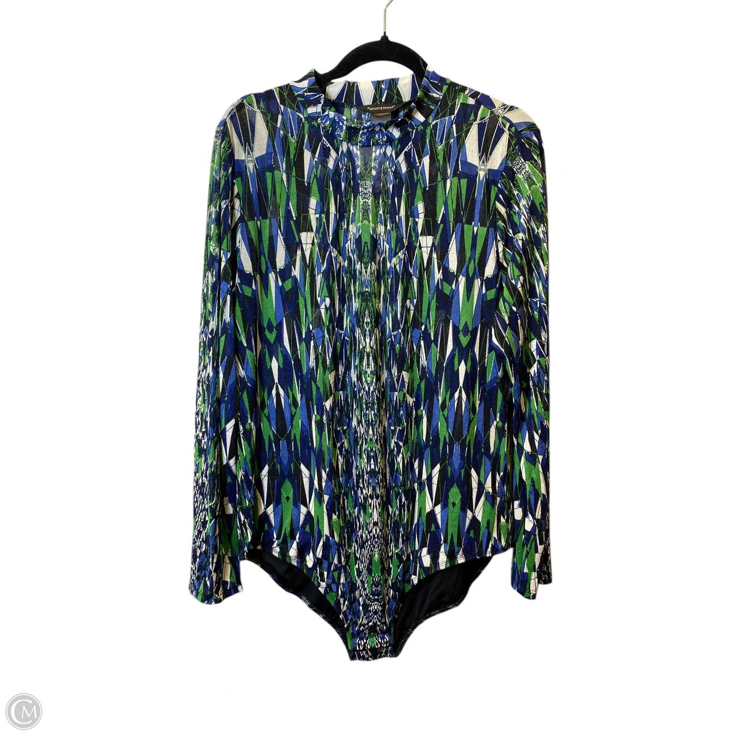 Bodysuit By Ashley Stewart In Multi-colored, Size: 22