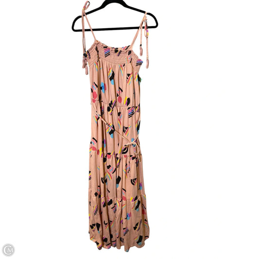 Dress Casual Maxi By Clothes Mentor In Multi-colored, Size: L