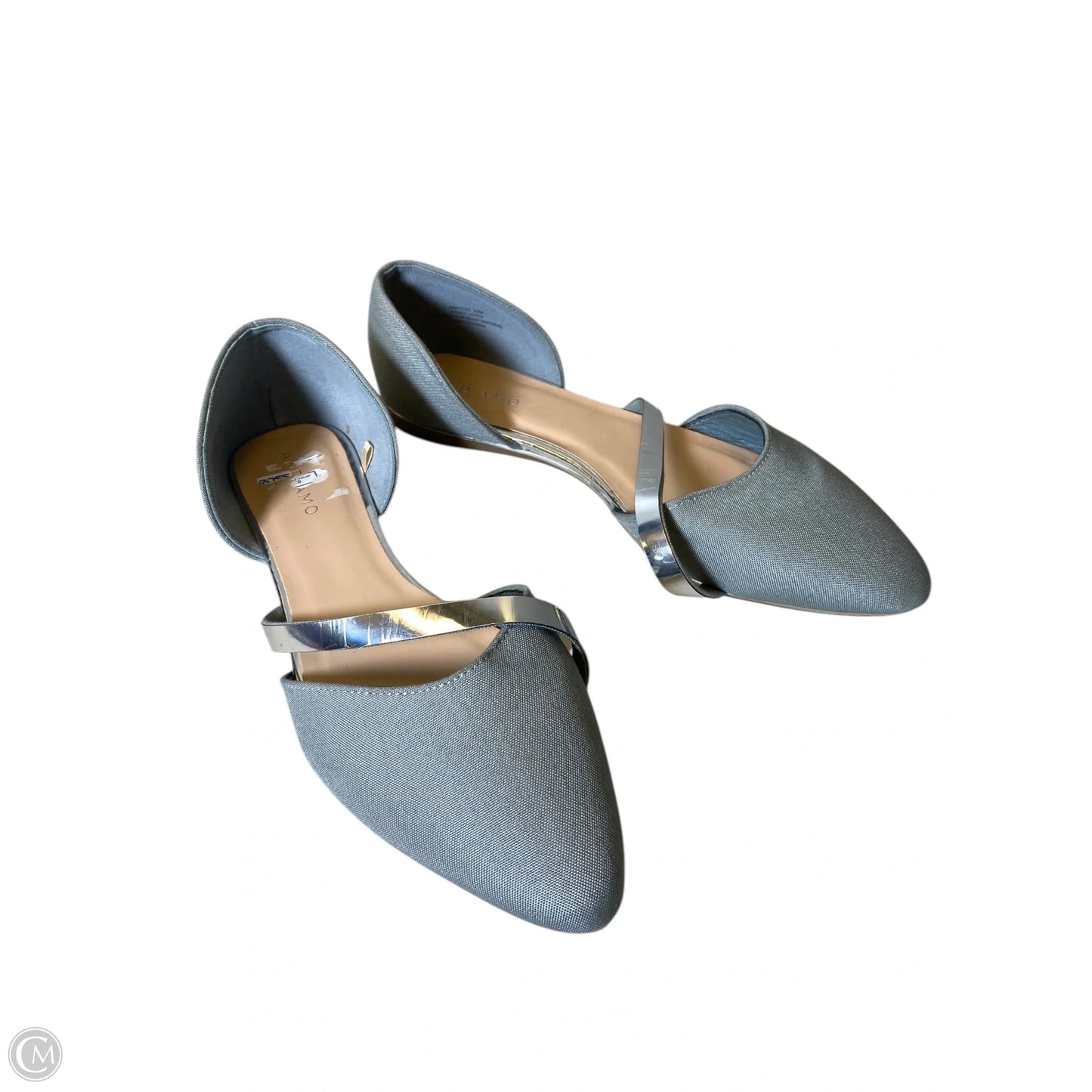 Shoes Flats By Clothes Mentor In Teal, Size: 10