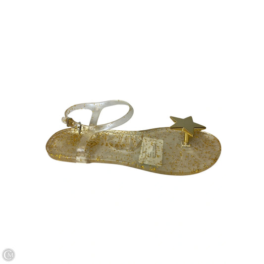 Sandals Flats By Cmc In Gold, Size: 7