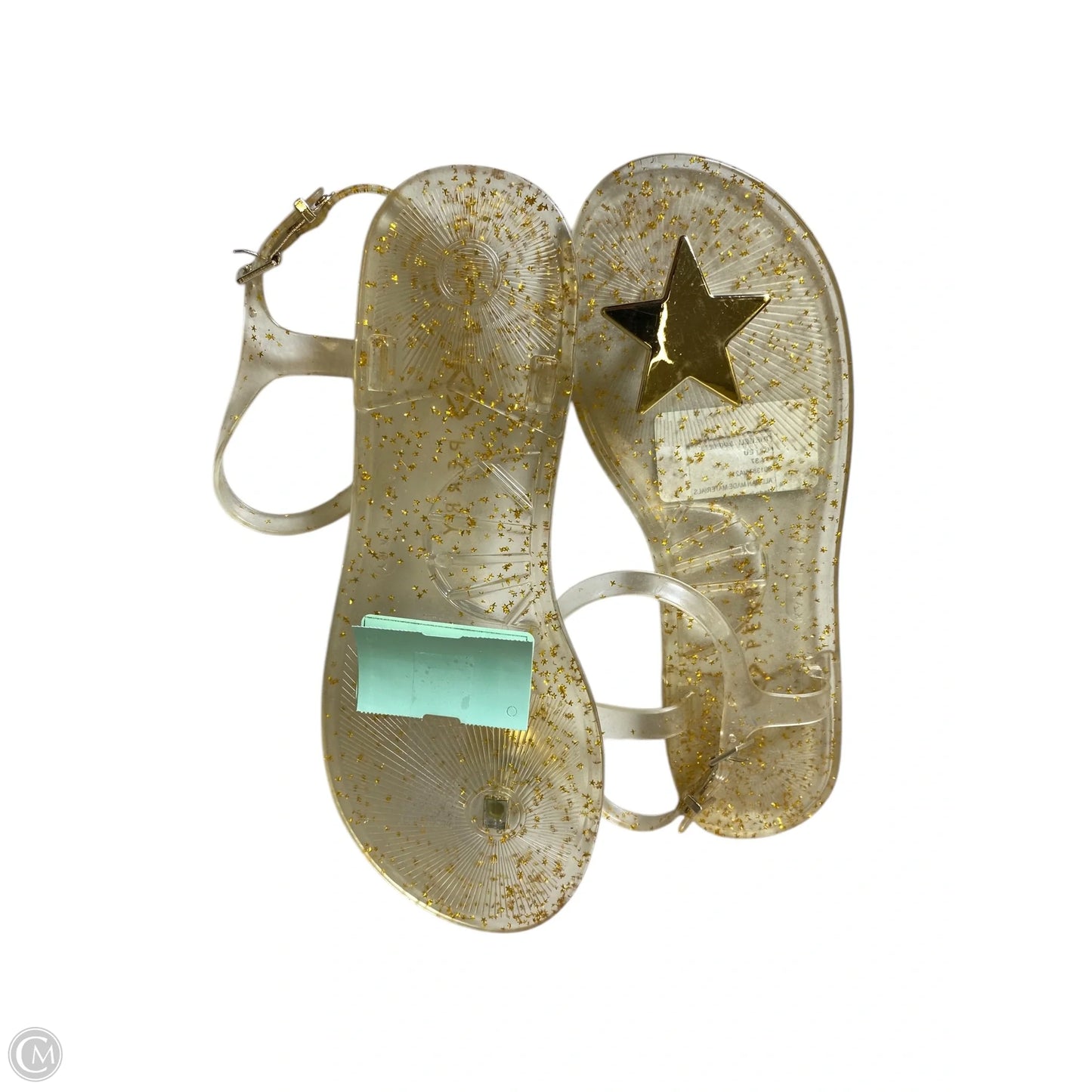 Sandals Flats By Cmc In Gold, Size: 7