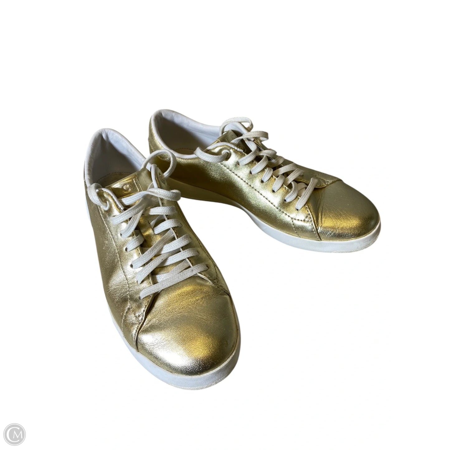 Shoes Athletic By Cole-haan In Gold, Size: 7