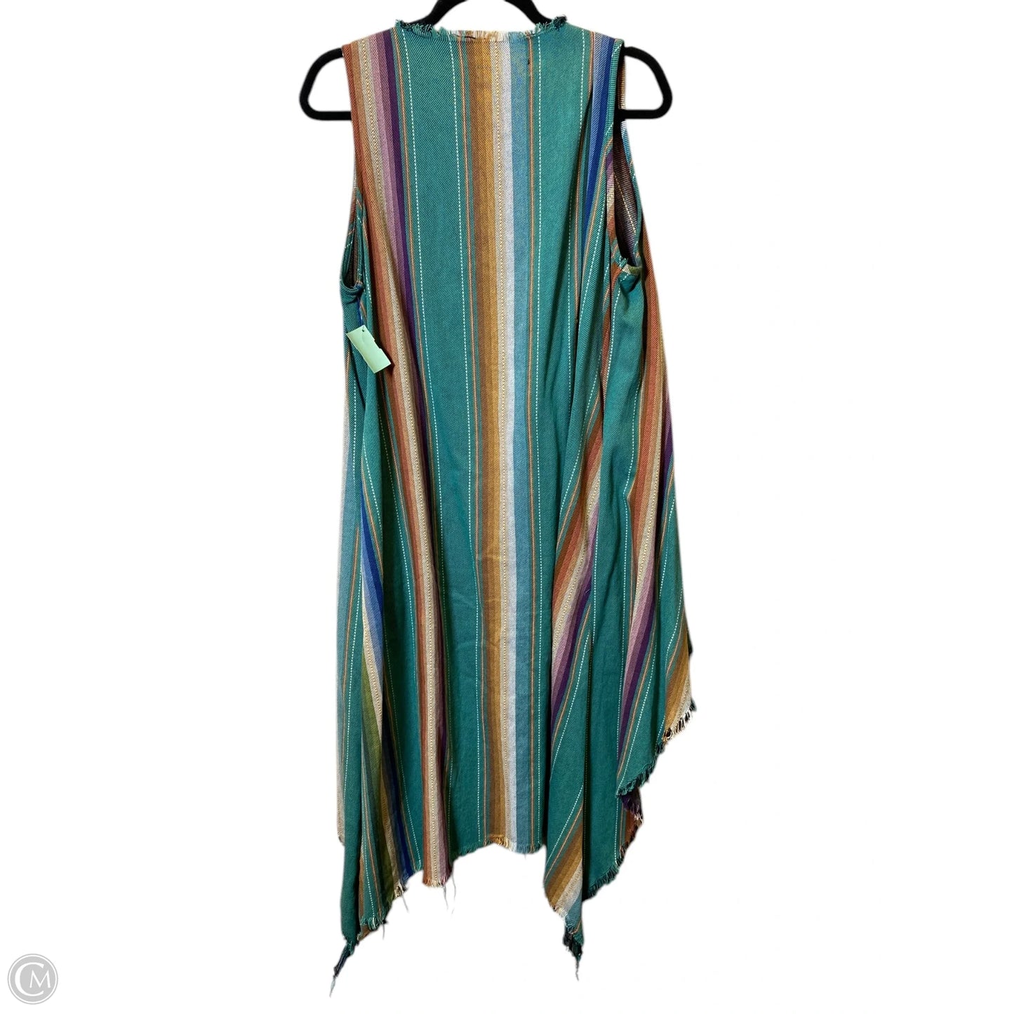 Swimwear Cover-up By Clothes Mentor In Multi-colored, Size: L