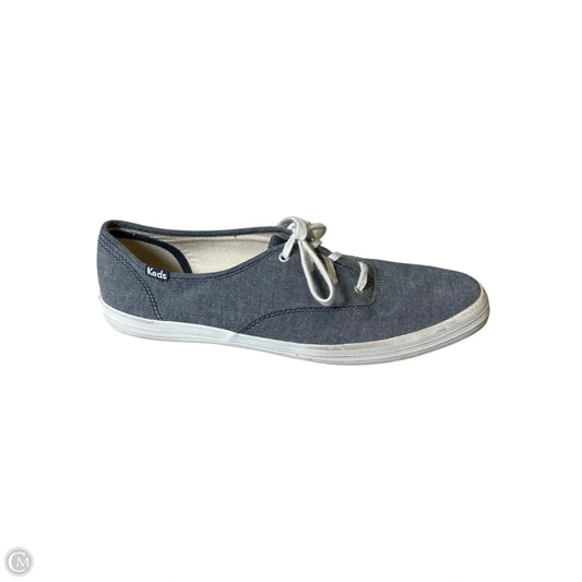Shoes Flats By Keds In Blue, Size: 10