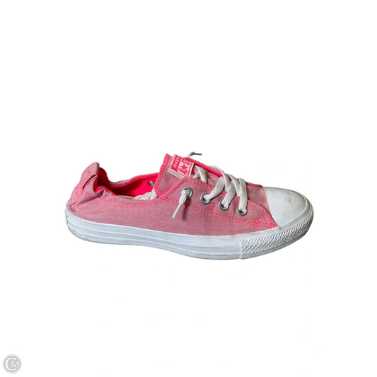 Shoes Flats By Converse In Pink, Size: 9