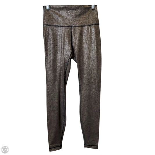 Athletic Leggings By Lululemon In Bronze, Size: 6