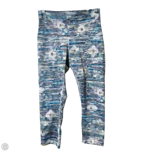 Athletic Leggings By Lululemon In Multi-colored, Size: 8