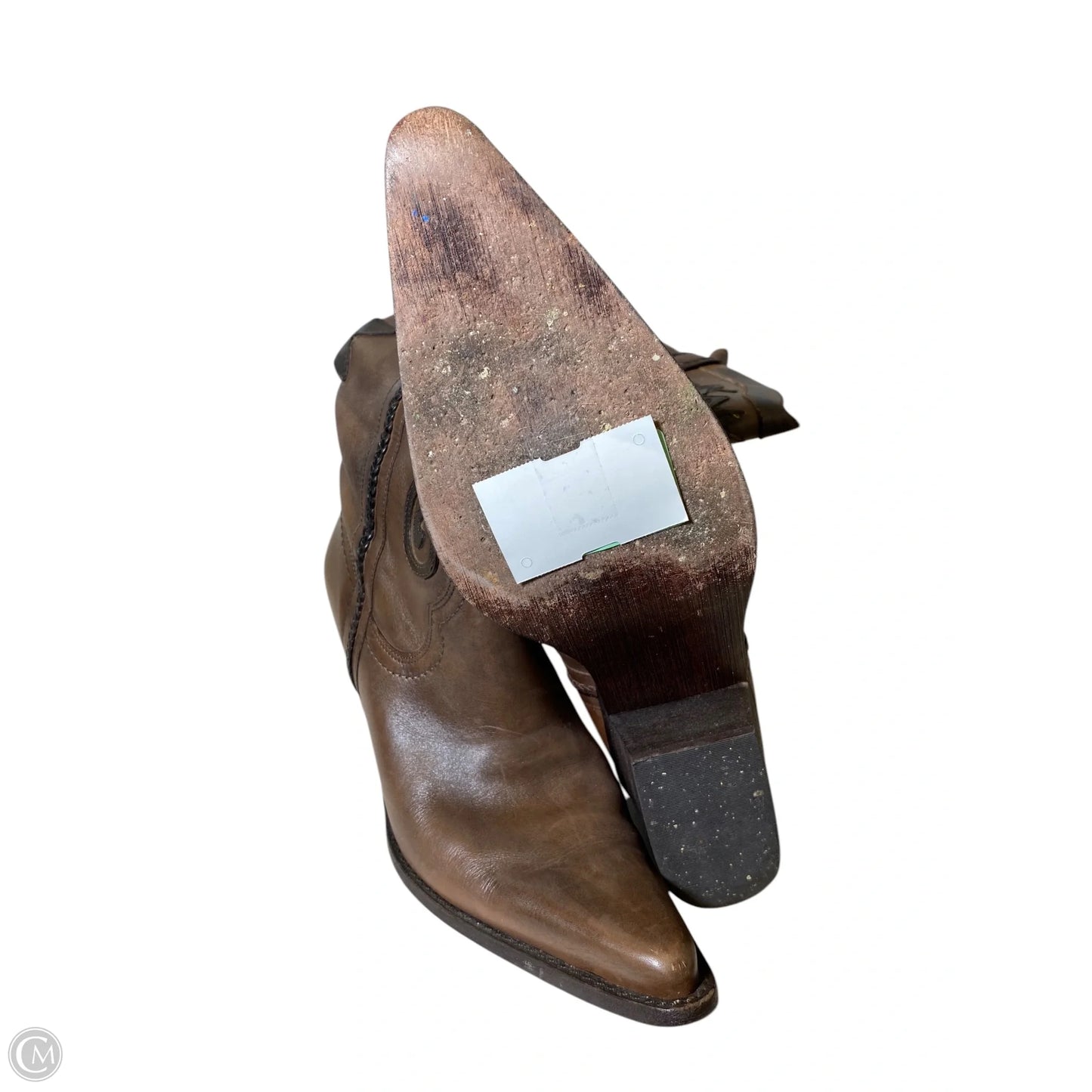 Boots Western By Carlos By Carlos Santana In Brown, Size: 9.5