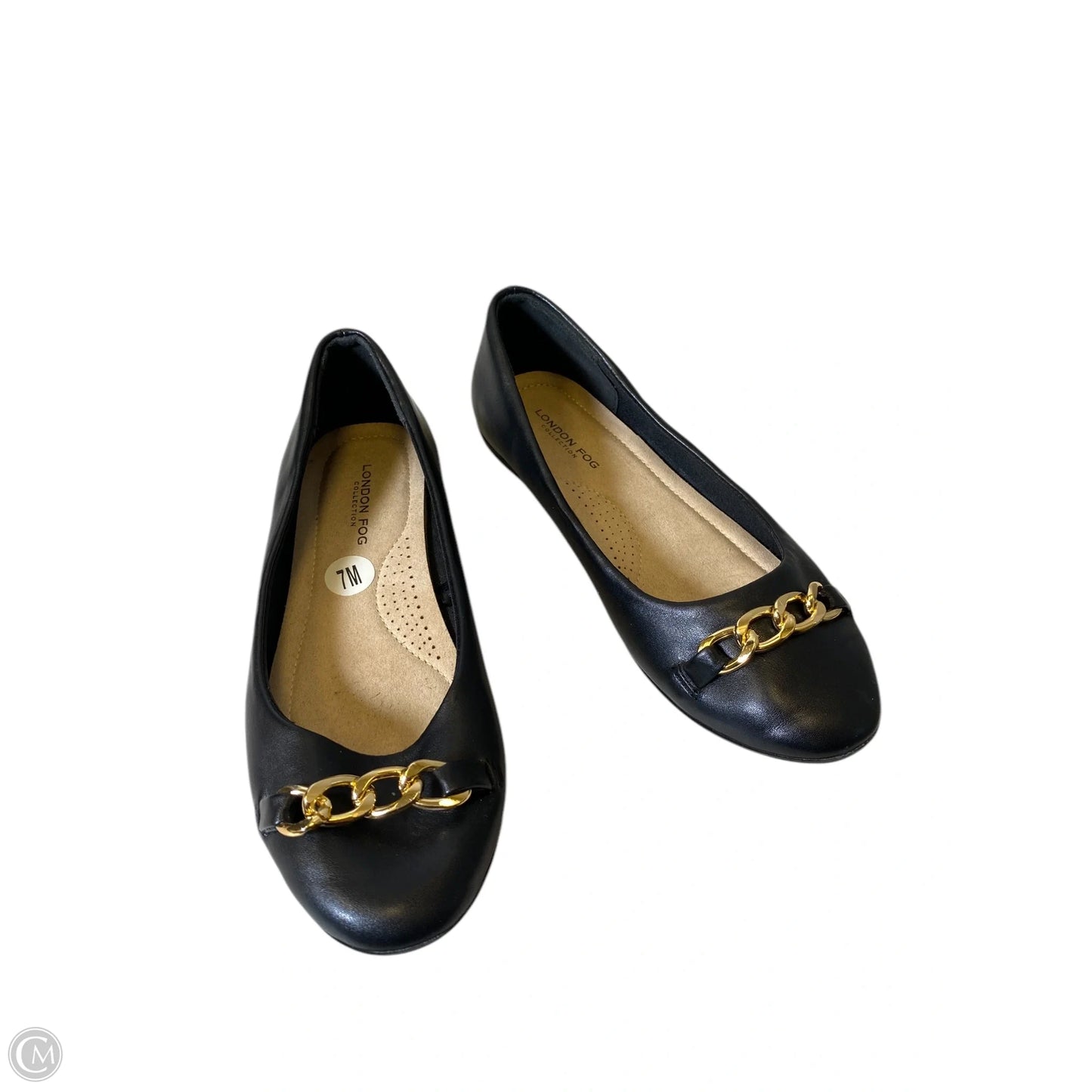 Shoes Flats By London Fog In Black, Size: 7