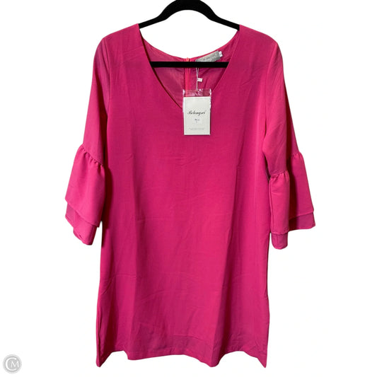 Dress Casual Short By Clothes Mentor In Pink, Size: L