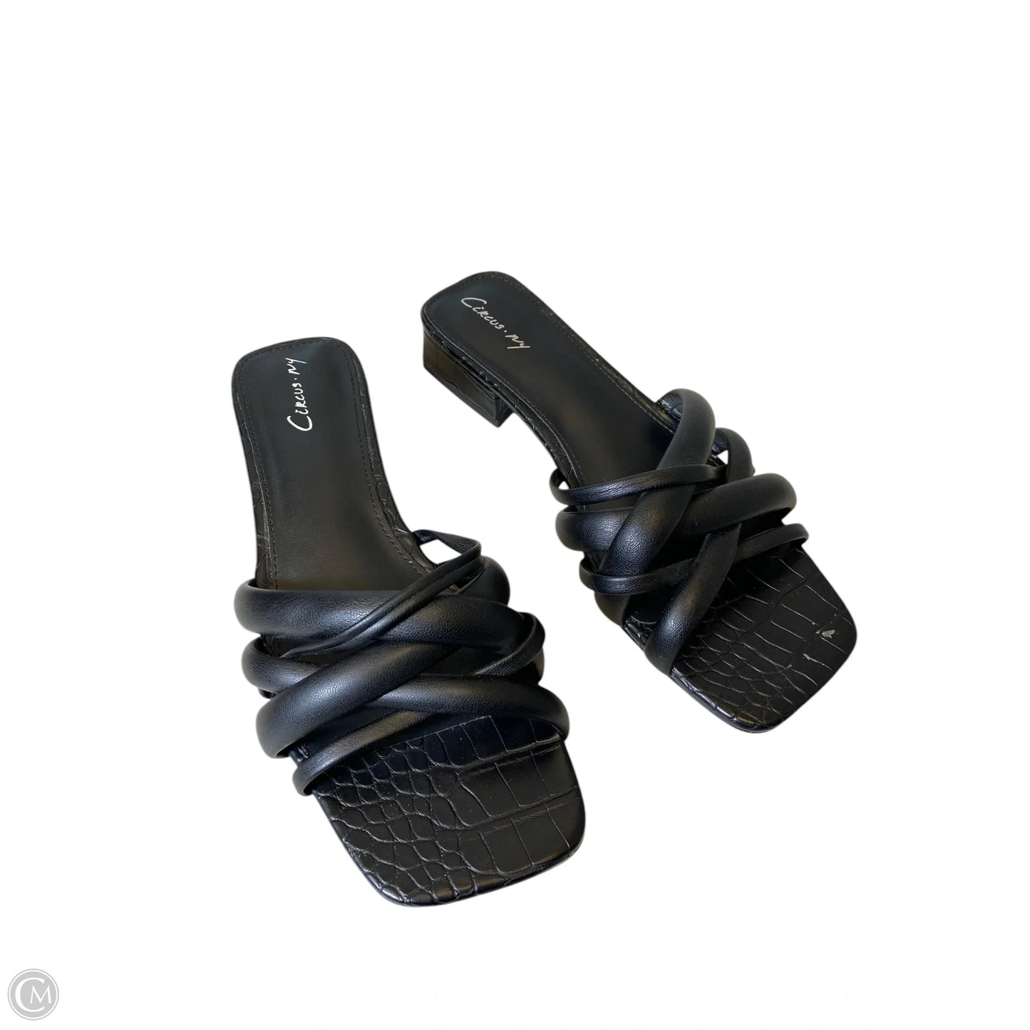 Sandals Flats By Circus By Sam Edelman In Black, Size: 8