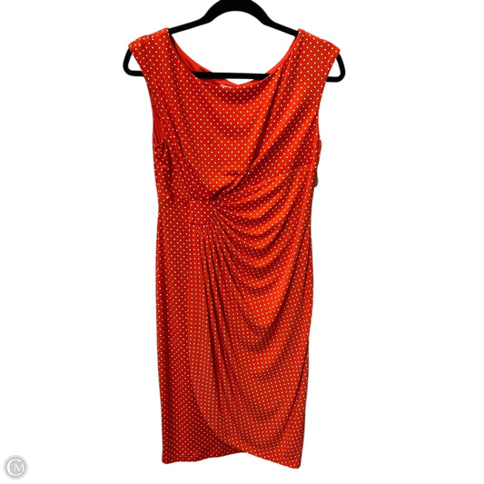 Dress Work By Clothes Mentor In Polkadot Pattern, Size: 10