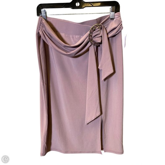 Skirt Mini & Short By Venus In Purple, Size: L
