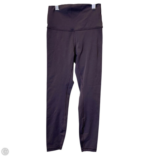 Athletic Leggings By Lululemon In Purple, Size: 4