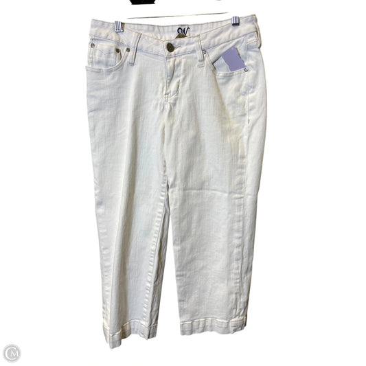 Capris By Clothes Mentor In White, Size: 4