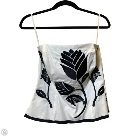 Top Sleeveless By White House Black Market In Black & White, Size: 8