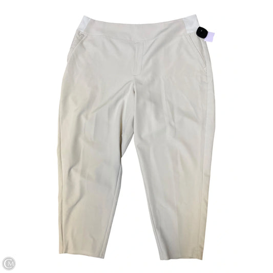 Athletic Pants By Athleta In Tan, Size: 18