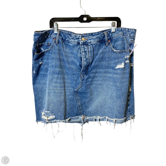 Skirt Mini & Short By Old Navy In Blue, Size: 20