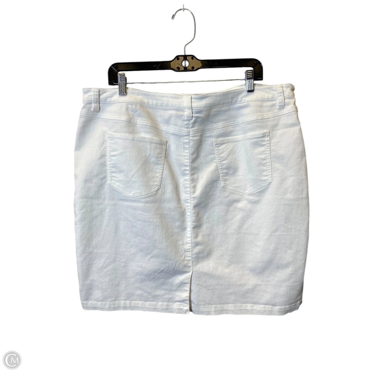 Skirt Mini & Short By Style And Company In White, Size: 18