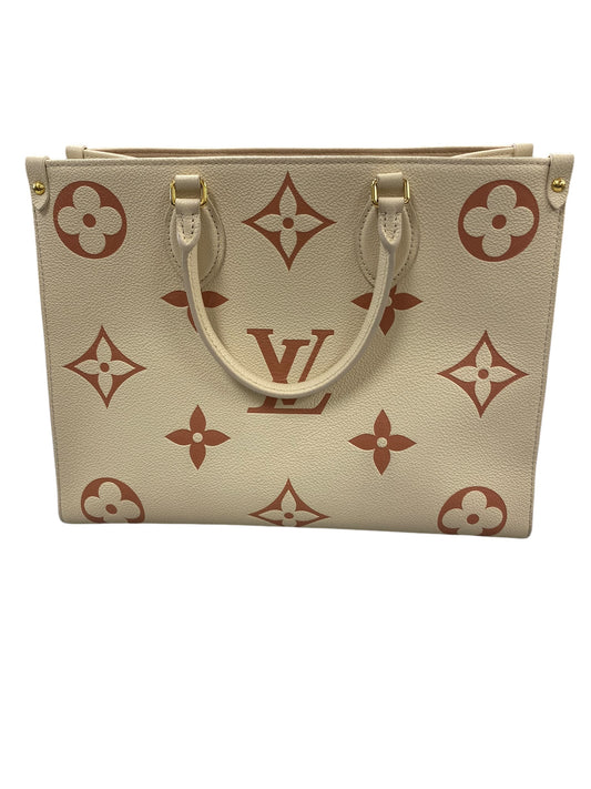 Handbag Luxury Designer By Louis Vuitton, Size: Large