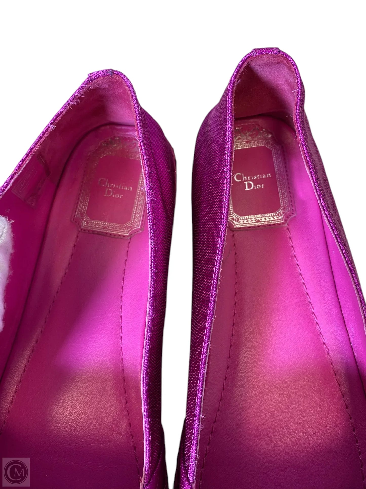 Shoes Luxury Designer By Dior In Pink, Size: 38.5