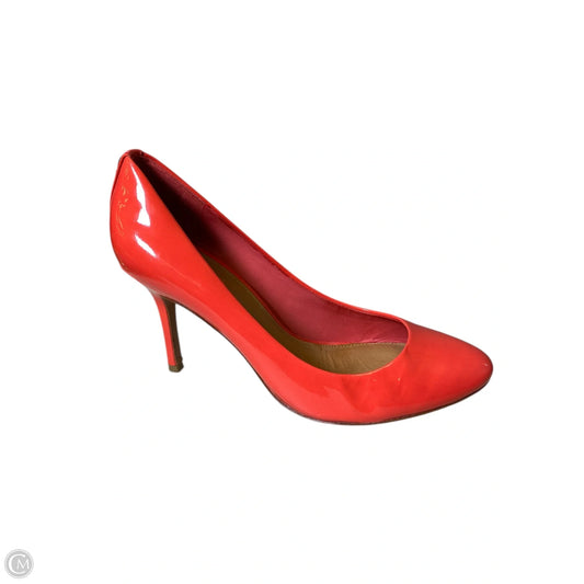 Shoes Designer By Coach In Orange, Size: 7