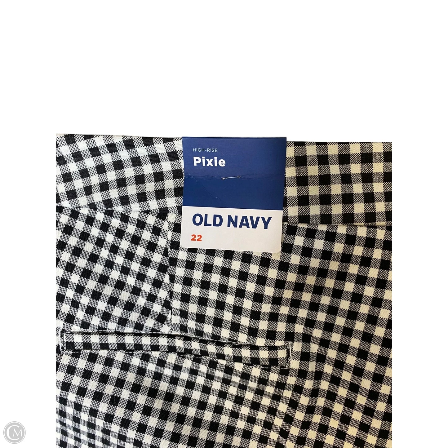 Shorts By Old Navy In Checkered Pattern, Size: 22