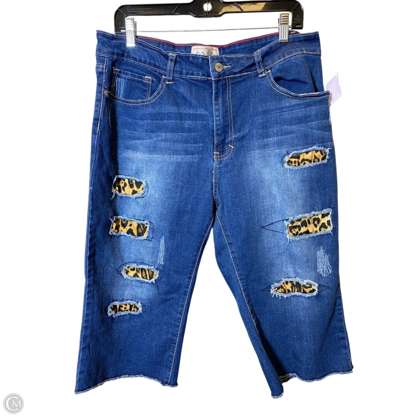 Shorts By Clothes Mentor In Blue, Size: 16