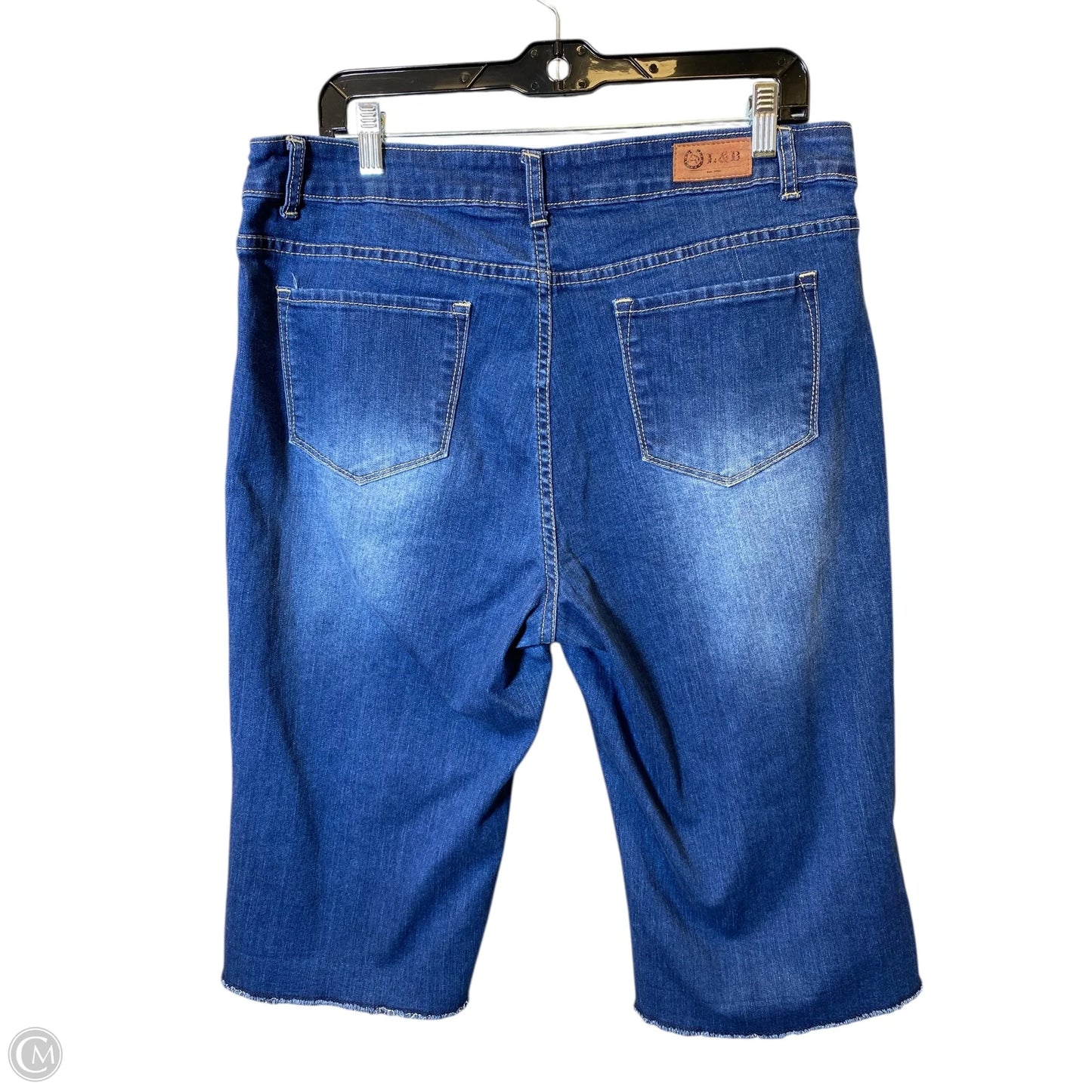 Shorts By Clothes Mentor In Blue, Size: 16
