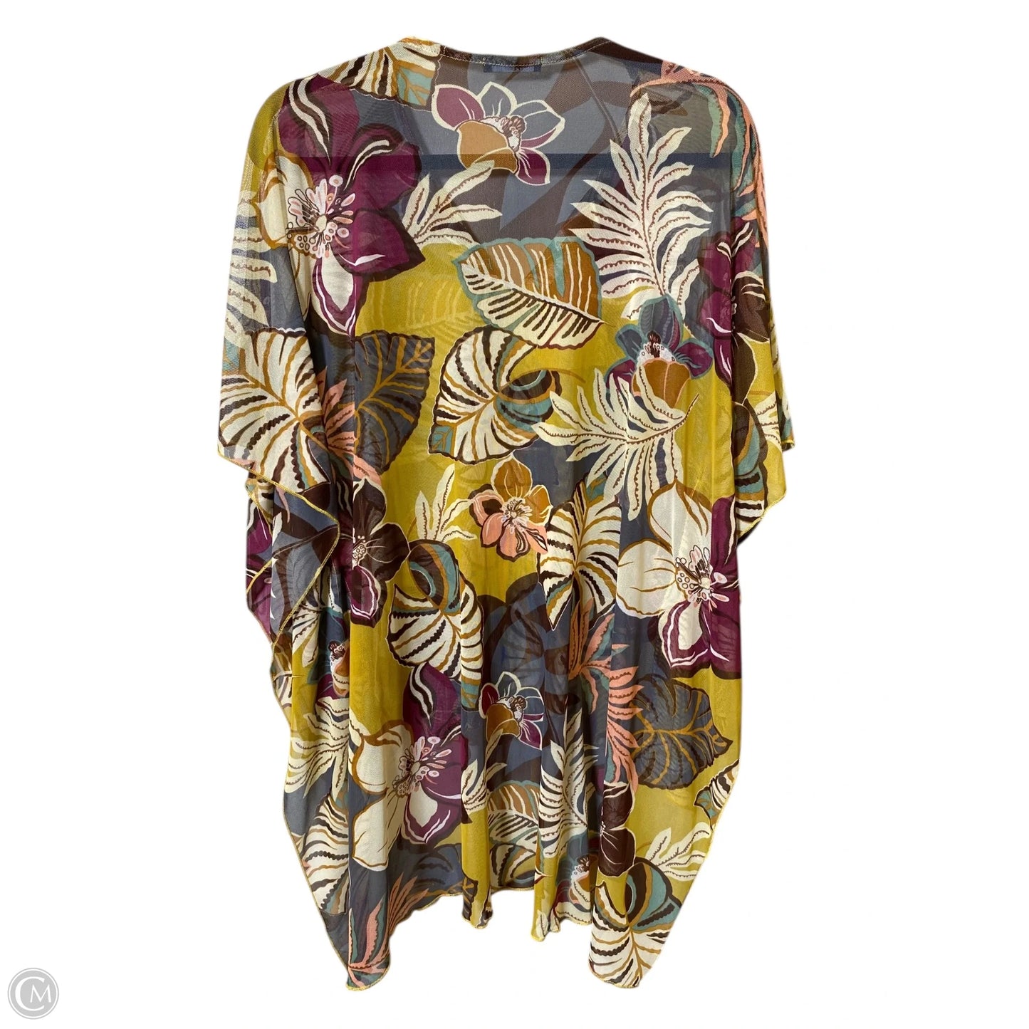 Top Short Sleeve By Cha Cha Vente In Multi-colored, Size: M