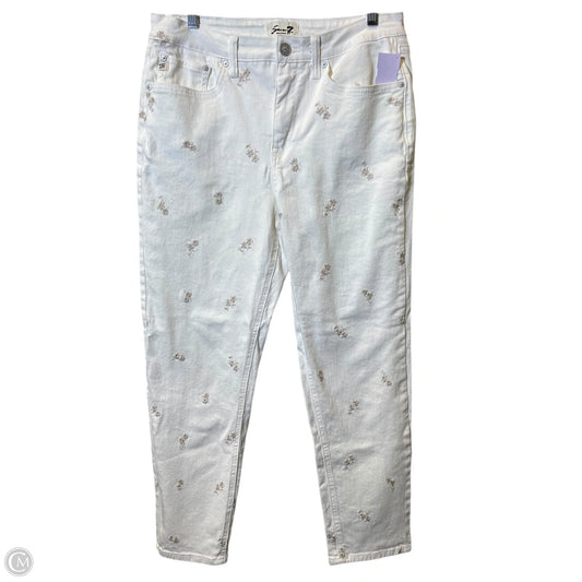 Jeans Straight By Seven 7 In White, Size: 8