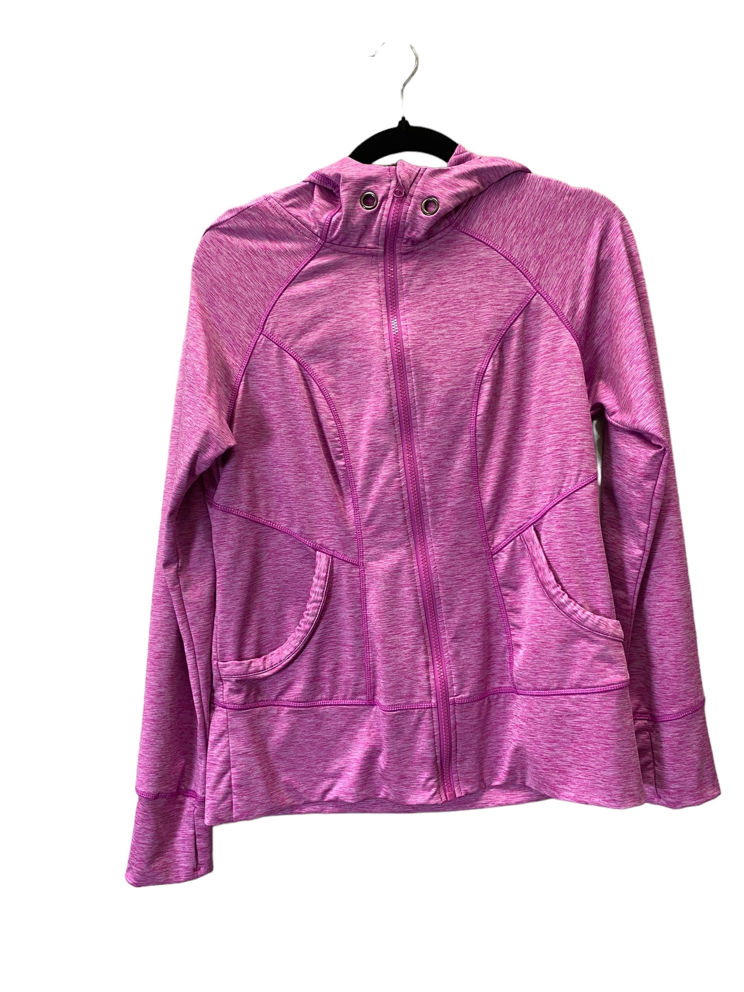 Athletic Jacket By 90 Degrees By Reflex In Purple, Size: L