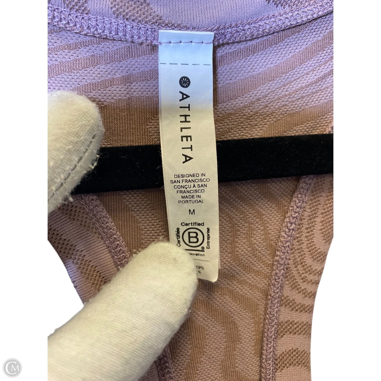 Athletic Tank Top By Athleta In Pink, Size: M