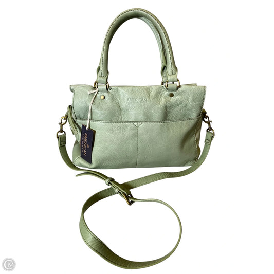 Handbag Leather By Clothes Mentor, Size: Medium