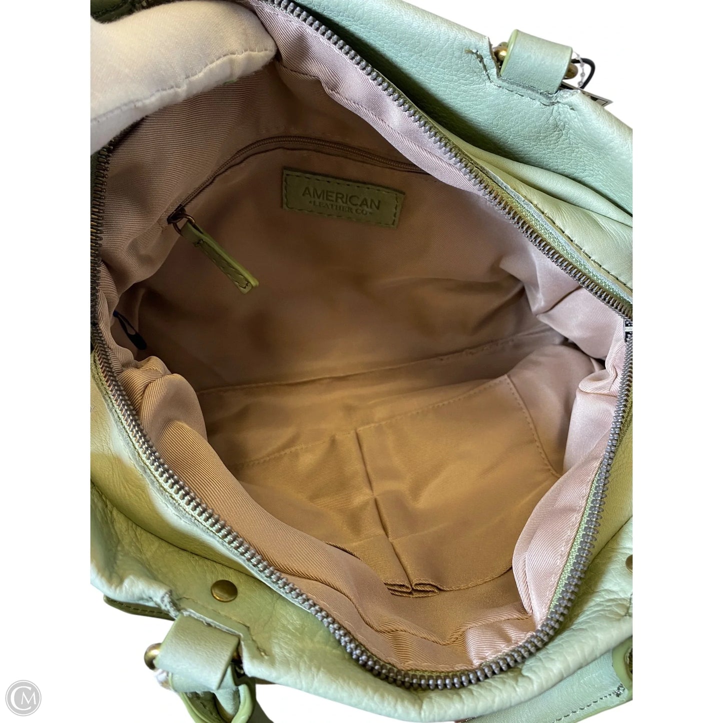 Handbag Leather By Clothes Mentor, Size: Medium