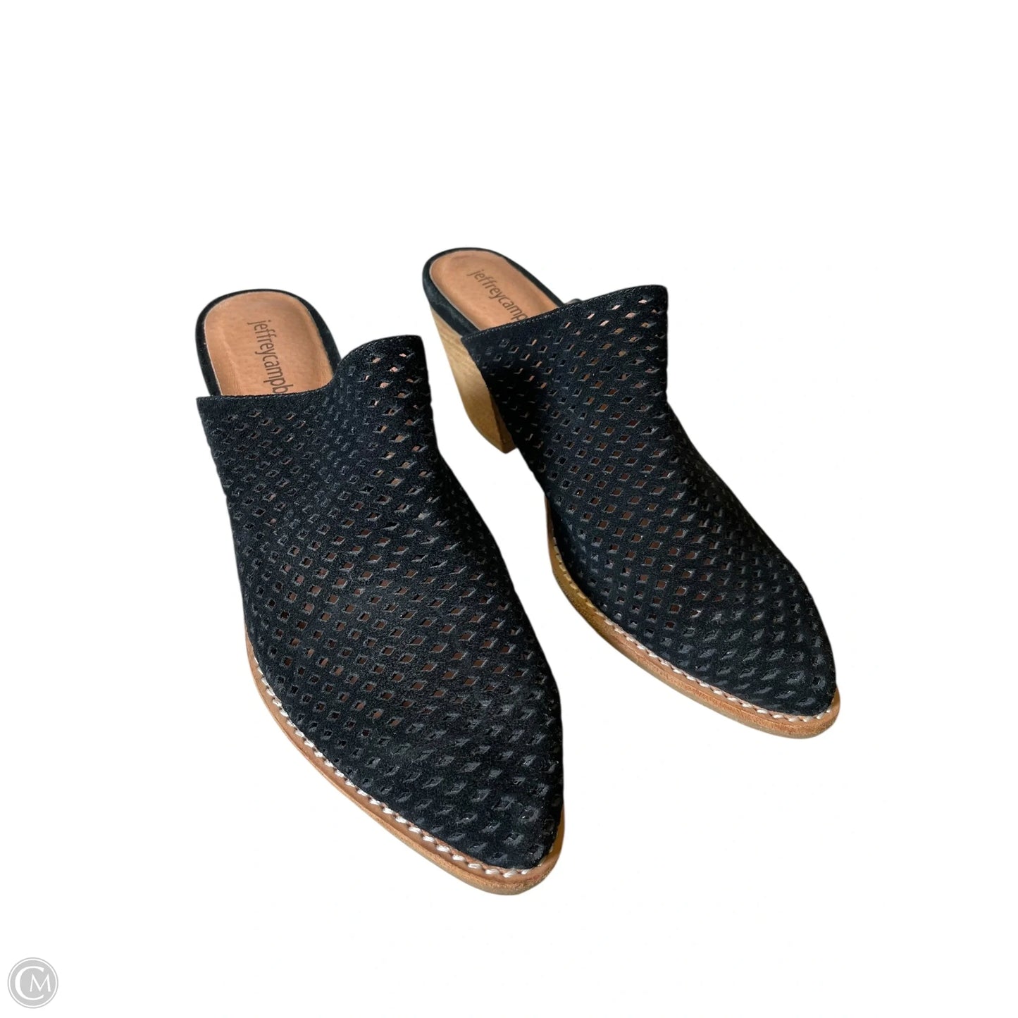 Sandals Heels Block By Jeffery Campbell In Black, Size: 8