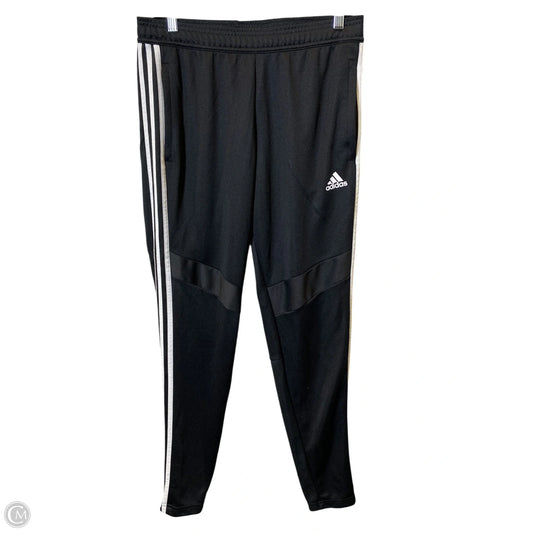 Athletic Pants By Adidas In Black, Size: M